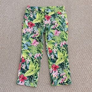 Tommy Bahama Ella Twill High Rise Crop